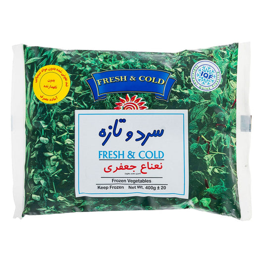 Fresh & Cold Frozen Mint and Parsley 400g